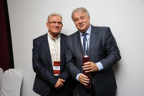Prof. dr Jovan Živadinović (director) &amp; prof. dr. Dušan Cogoljević (founder)